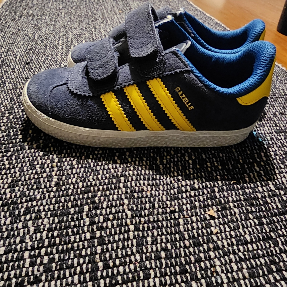 Adidas Kids Sneakers Navy Blue and Yellow